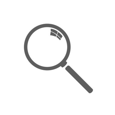 Büyütme cam simgesi