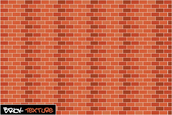 Brick Background Texture — Stock Vector