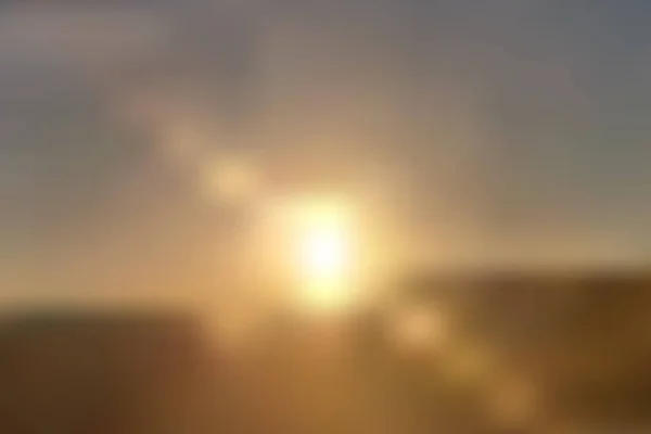 Realistische Veranschaulichung des Sonnenuntergangs — Stockvektor