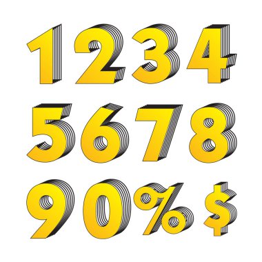 doğrultusunda sarı numaraları