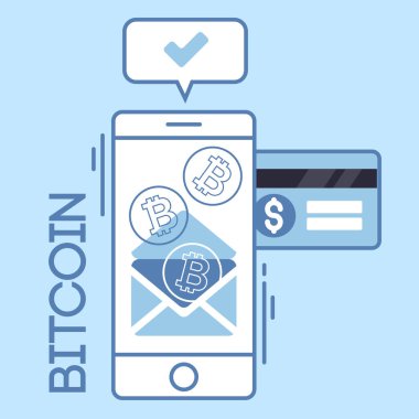 cryptocurrency ile hareket eden ve kredi kartı