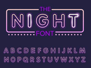 Tasarım alfabesi ile gecenin