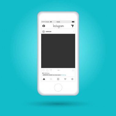 Cep telefonları vektör, mockup telefon
