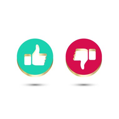 Beyaz arka plan üzerinde 3D başparmak mavi simgeler soyut illüstrasyon izole vektör. Tasarım öğeleri Web, Internet, App, Analytics, promosyon, pazarlama, Smm, Ceo, iş için