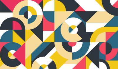 memphis desen vektör illüstrasyonu