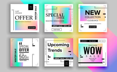 satış flaması vektör illüstrasyonu 