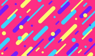 memphis desen vektör illüstrasyonu