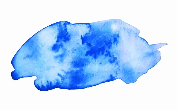 Синя Фарба Білому Фоні — стоковий вектор