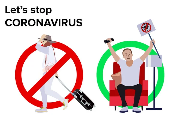 코로나 바이러스 Corona Virus 2019 그래픽 일러스트 — 스톡 벡터