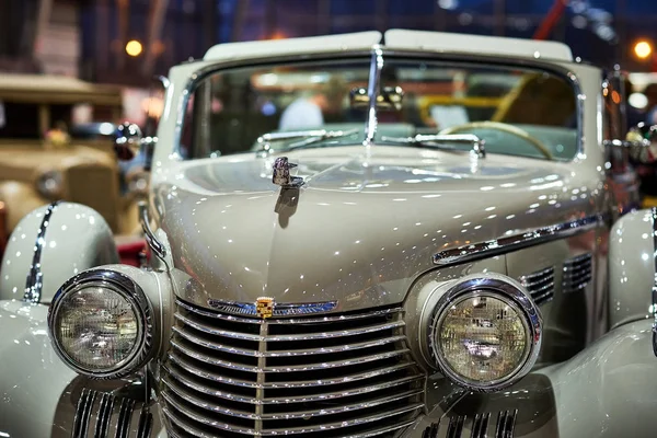 Moscow Mar 2018 Cadillac Fleetwood Convertible 1940 Exposição Oldtimer Gallery — Fotografia de Stock