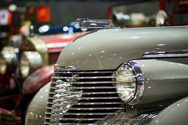 Moscow Mar 2018 Cadillac Fleetwood Convertible 1940 Exhibition Oldtimer Gallery — Stock Photo, Image