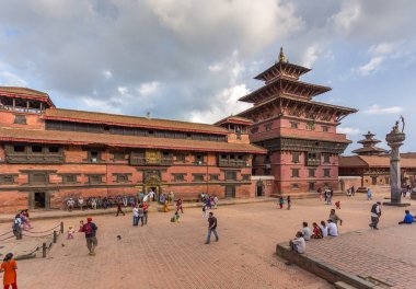 Patan 'da durbar Meydanı, Katmandu Vadisi' nde antik şehir