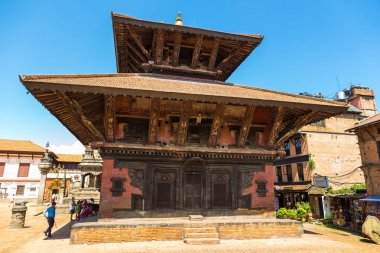 BHAKTAPUR Durbar Meydanı plaza önünde Kraliyet palac olduğunu