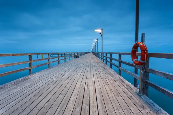 Moody blue napkelte. — Stock Fotó