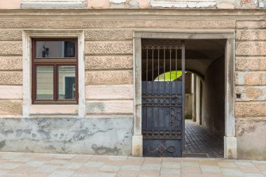 Eski bina fasade Kamnik merkezinde.