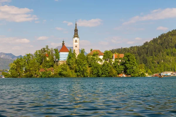 Blejski Otok, La chiesa più bella — Foto Stock