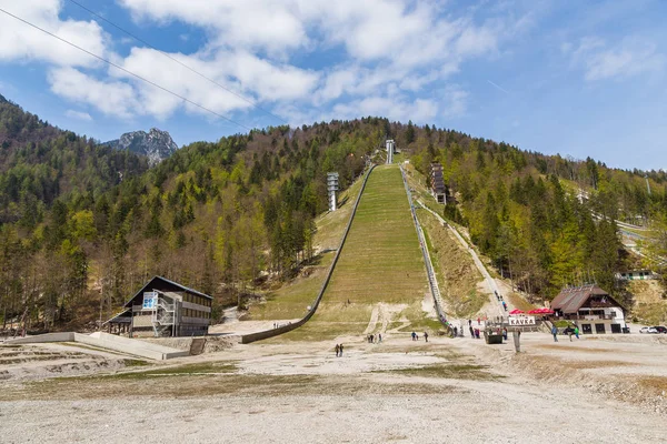 Planica Nordic Center, Flying hill of Gorisek brothers — Stock Photo, Image