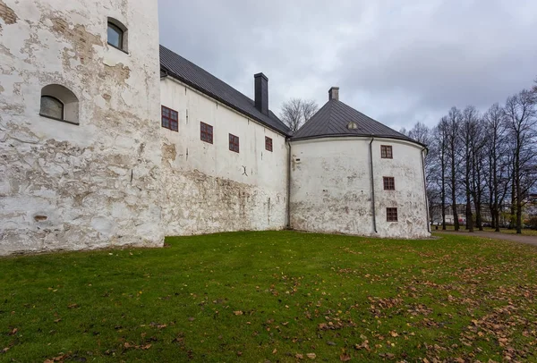 Castelo de Turku. Edifício medieval na cidade de Turku, na Finlândia . — Fotografia de Stock