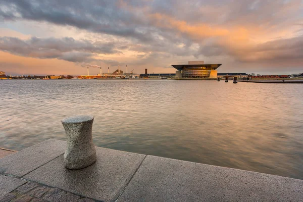 Vista de la Ópera de Copenhague . — Foto de Stock