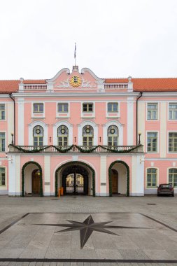 Toompea Castle, Estonya hükümet merkezi.