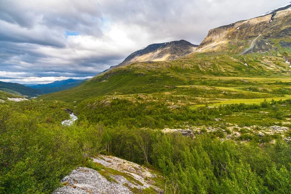 Ландшафт норвежского национального парка Йотунхеймен — стоковое фото
