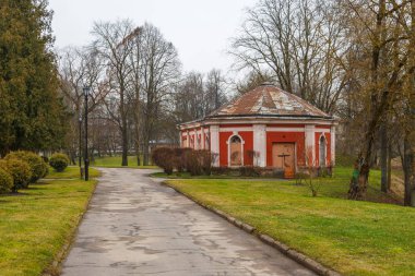 Jelgava, Letonya eski kırmızı kale. Letonca tarım Üniversitesi.