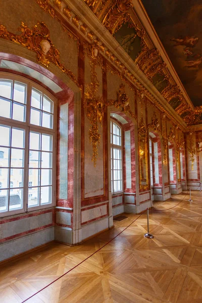 Interior y detalles del Palacio Rundale, Letonia . — Foto de Stock