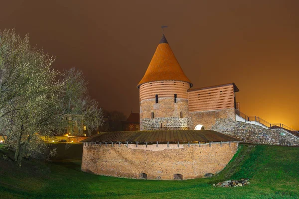 Zamek w Kownie, średniowieczny zamek położony w Kownie. — Zdjęcie stockowe