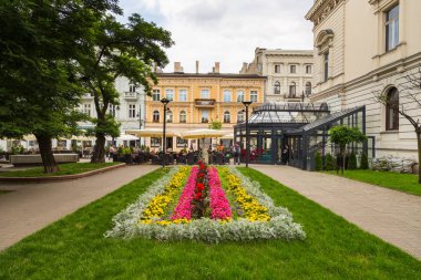 Arthur Rubinstein'ın geçit. Bulunduğu şirket büyük piyanist Arthur Rubinstein yurdu