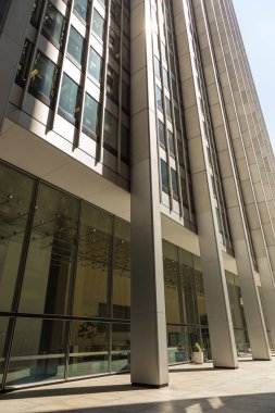 Wall street geçit Nyc Manhattan alt finans bölgesine şehir merkezinde.