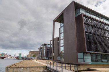 Nordea Bank Headquarters, complex of modern buildings, Copenhagen, Denmark.
