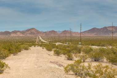 Efsanevi Route 66, Ludlow, California, Usa.