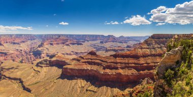 Büyük Kanyon Colorado 'nun panoramik manzarası, Usa.