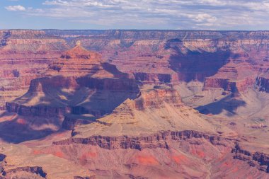 Güney Rim, Arizona, Usa 'dan Büyük Kanyon manzarası.