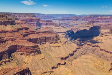 Güney Rim, Arizona, Usa 'dan Büyük Kanyon manzarası.