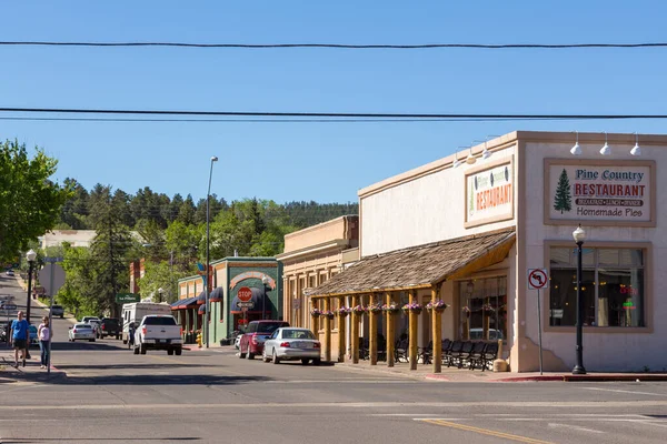 Vista del ristorante in città, Williams, Arizona, USA . — Foto Stock