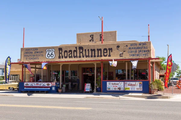 Negozio di souvenirs presso la leggendaria Route 66, Seligman, Arizona, USA . — Foto Stock