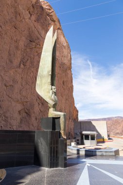 Cumhuriyetin kanatlı figürleri, Boulder City, Usa