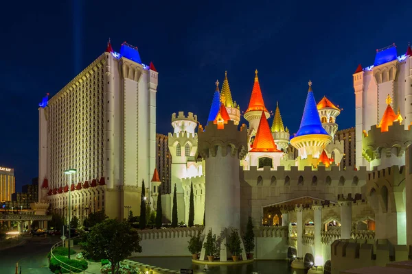 Excalibur Hotel and Casino, Las Vegas, EUA . — Fotografia de Stock