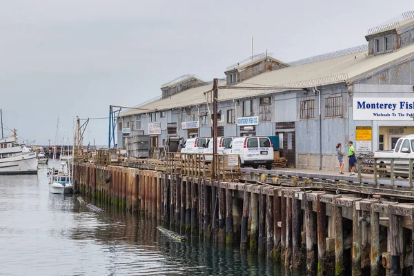 Monterey Californie États Unis Juin 2015 Vue Jetée Quai Des — Photo