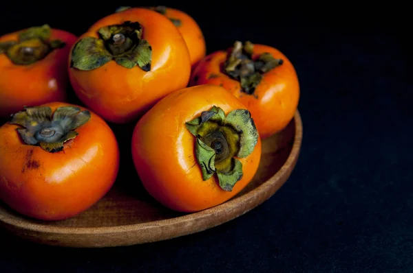 Fruta de caqui naranja madura —  Fotos de Stock