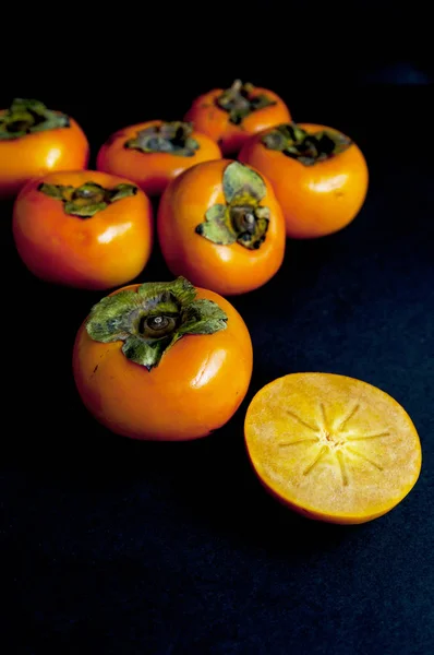 Fruta de caqui naranja madura —  Fotos de Stock