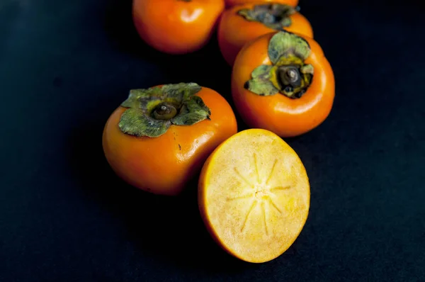 Fruta de caqui naranja madura —  Fotos de Stock