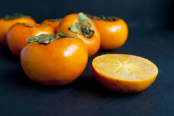 Fruta de caqui naranja madura —  Fotos de Stock