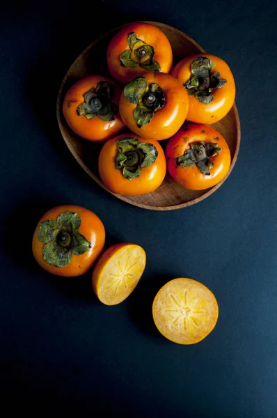 Fruta de caqui naranja madura —  Fotos de Stock