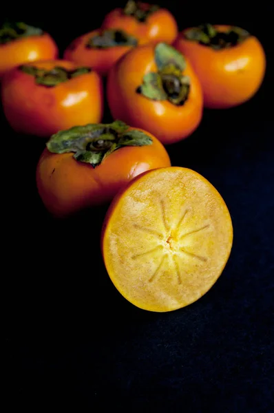 Fruta de caqui naranja madura —  Fotos de Stock