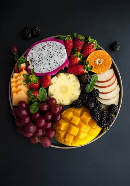 Frutti Colorati Frutti Tropicali — Foto Stock