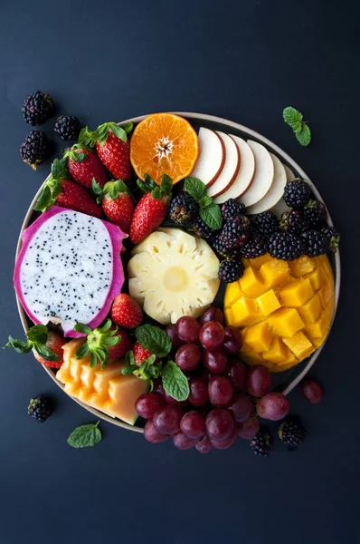 Colorful fruits, tropical fruit