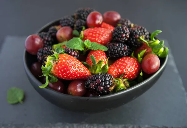 Frutta Fresca Cruda Bacche — Foto Stock