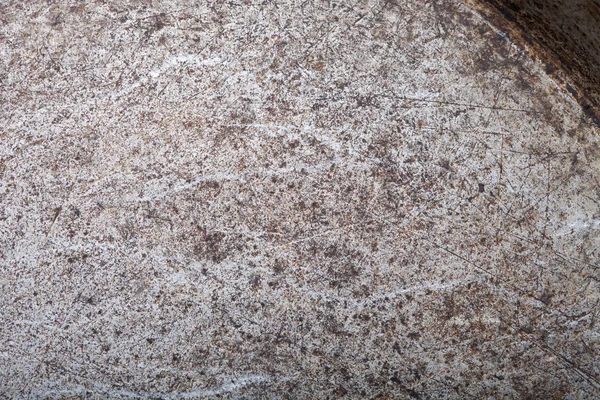 오래 된 무 쇠 프라이팬의 바닥 — 스톡 사진